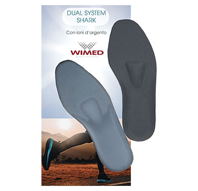 Dual system shark insole