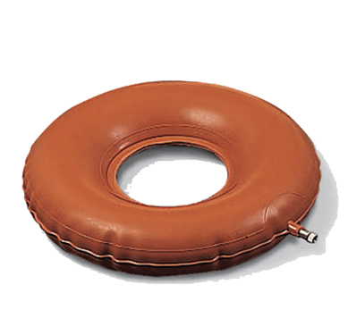 Inflatable round cushion